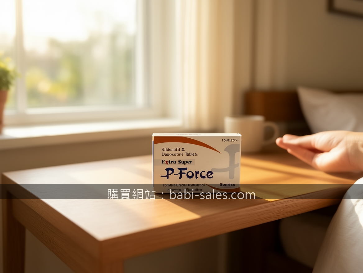 Lifestyle product photography. Place the P-Force Extra Super Sildenafil & Dapoxe