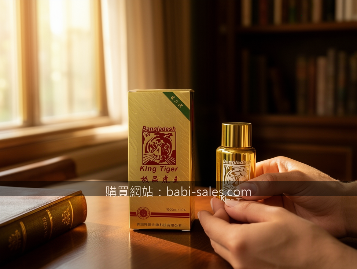 Lifestyle product photography. Place the King Tiger 9800mg 10 pills supplement b